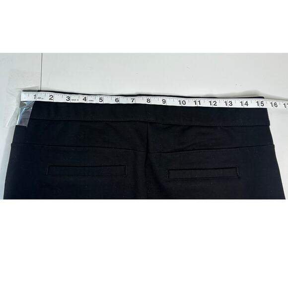 NYDJ Sculpt-Her Black Flare Leg Pants Pull On Ponte Office Workwear Business M - Picture 9 of 9